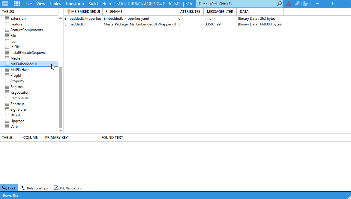 Master Packager - Online MSDN Help