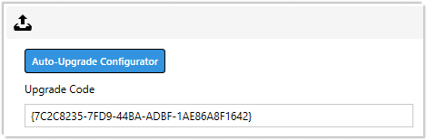 Master Packager Advanced Editor - Upgrade code