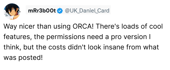 @UK_Daniel_Card feedback on X