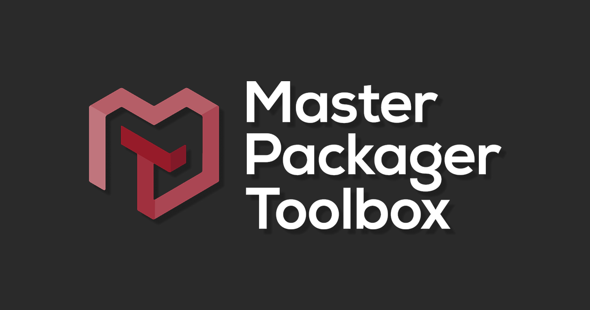 Master Packager Toolbox